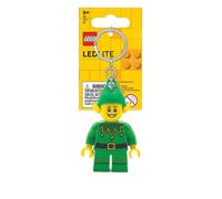 Lego Iconic Elf Keychain LED Torch Toys Gifts for Kids - 76mm Figure (KE181) - 2 CR2025 Batteries Included