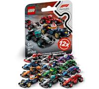 LEGO F1 mini figures series with 12 Formula 1 cars - Complete set of the Lego minifigure series 71049