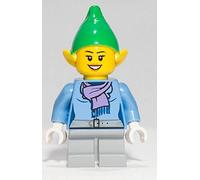 LEGO Female Christmas Elf Minifigure from Limited Edition Set 40106