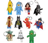 Lego Figure Keychain LED Light Keyring Torch Mini Figure Star Wars Marvel 3inch