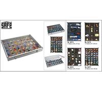 Lego Figures ALU Display Case With 45 Compartments SAFE 5877 395x300x45mm