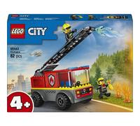 Lego Fire Truck Construction Game 82 Pieces Multicolor Kids