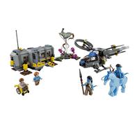 LEGO 75573 Avatar Floating Mountains: Site 26 & RDA Samson, Buildable Helicopter Toy for Kids with Direhorse Animal Figure and 5 Minifigures, Gift Idea for Boys & Girls