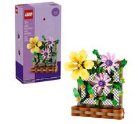 LEGO Flower Trellis Display 40683 - Spring Floral Home Decor Set with Vibrant Blooms and Trellis Detailing for Kids and Adults (440 pcs)
