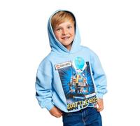 LEGO Fortnite Boys Hoodie with Soft Front Graphic, Comfortable Kids Daywear Loungewear, Casual Pullover for Boys, Machine Washable