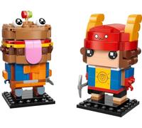 LEGO® Fortnite® BrickHeadz™ Beef Boss & Skye Figures (40910) building set for kids ages 10 and up