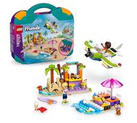 LEGO Friends 2in1 Creative Beach and Travel Suitcase Set for Kids, with a Plane Toy, 2 Mini Dolls, Dog & Dolphin Figures, Birthday Gift for 5 Plus Year Old Girls, Comes in a Handy Sorting Box 42672