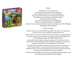 Lego Friends - 41033, 41119, 41129, 41315, 41332, 41335, 41336, 41366 & More