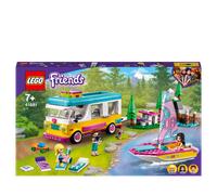 LEGO Friends Forest Camper Van and Sailboat Set (41681)