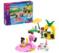 LEGO® Friends Unicorn & Flamingo Pool Party Toy Building Set 42658