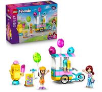 LEGO Friends Ice Cream & Balloon Stand - Toy Shop w/a Bike, 2 Mini Dolls, Play Food Accessories & Ice Pop Mascot - Birthday Gift for 6+ Year Old Girls - 42692