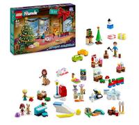 LEGO Friends Advent Calendar 2024, Christmas Countdown Toy for Kids with 24 Surprises Including 5 Mini-Doll Characters and 3 Animal Figures, Themed Gift Idea for 6 Plus Year Old Girls & Boys 42637