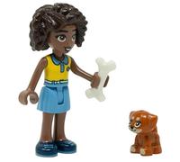 LEGO Friends Aliya Minifigure with Puppy Aira Combo Pack