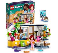LEGO Friends Aliya's Room Building Set 41740 Collectible Toy Set, Pretend Play Mini Sleepover Party Bedroom Playset, Great Gift for Girls Boys Kids Ages 6+ with Paisley and Aliya Mini-Dolls and Puppy