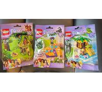 Lego Friends Animals Series 1 All 3 Sets 41017 41018 41019 Cat Squirrel Turtle