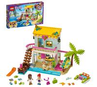 LEGO Friends Beach House 41428 Building Kit; Sparks Hours of Summer Adventure Play (444 Pieces)