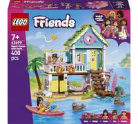 LEGO Friends Beach House with Seals 42699 | Toys for 7+ Year Old Girls, Miniature Set with 3 Mini Dolls, 2 Sea Animal Figures & Accessories, Birthday Gift, 400 Pieces
