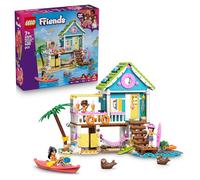 LEGO Friends Beach House with Seals - Miniature Toy Set w/ 3 Mini Dolls, 2 Sea Animal Figures and Accessories incl. Surfboard & Kayak - Birthday Gift for 7+ Year Old Girls - 42699