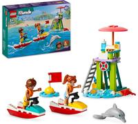 LEGO Friends Beach Water Scooter, Lifeguard Toy Building Set for 5 Plus Year Old