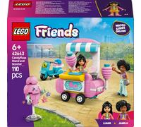 LEGO Friends Candyfloss Stand and Scooter Construction Set 42643