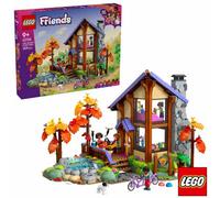 Lego Friends Cozy Fall Forest Cabin 42705 Building Set, 1229 Pieces, Cabin Dollhouse Toy With 4 Minidolls For Ages 9+