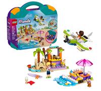 LEGO Friends Creative Beach and Travel Suitcase Toy Building Set - Portable Pretend Play Set for Kids Girls and Boys Ages 5+ - Preschool Toy with 2