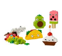 LEGO Classic Creative Food Friends 11039 | Toys for 4+ Year Old Boys & Girls, Educational Set, Colourful Building Bricks, Play Food Accessories, Gift Idea, 150 Pieces