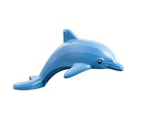 LEGO Friends Disney Minifigure - Dolphin Sea Animal Figure (Bright Light Blue)