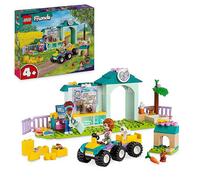 LEGO Friends Farm Animal Vet Clinic Set with Toy Tractor for 4 Plus Year Old Girls, Boys & Kids, Includes Rabbit, Goat Figures, 2 Mini-Doll Characters and Food Elements for Role Play, Gift Idea 42632