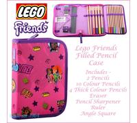 Lego Friends Filled Pencil Case NEW Genuine Lego Good Vibes Pencil Case NEW