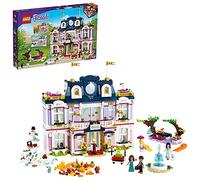 LEGO Friends Heartlake City Grand Hotel 41684 Building Kit; Includes Emma, Stephanie, River and Amelia Mini-Dolls; New 2021 (1,308 Pieces), Multicolor