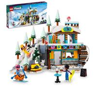 LEGO Friends Holiday Ski Slope and Caf? 41756 Building Toy Set Creative Fun for Ages 9+ with 3 Mini-Dolls and Lots of Accessories A Gift for Kids Wh