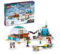LEGO Friends Igloo Holiday Adventure 41760 Building Toy Set for Ages 8+ with 3 Dolls 2 Dog Characters A Winter Themed Gift for Kids 8-10 Who Love S