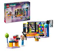 LEGO Friends Karaoke Music Party Set, Musical Toy for 6 Plus Year Old Girls, Boys and Kids Who Love Singing, Pretend Play with Minidoll Characters Nova and Liann, plus Microphones, Gift Idea 42610
