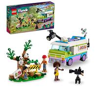 LEGO Friends Newsroom Van 41749 Building Toy Set, Creative Fun for Ages 6+, Includes Accessories So Kids Can Pretend to Film and Report The News, A Fun Birthday Gift for Kids Who Love Role Play