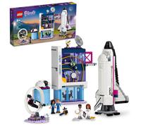 LEGO Friends Olivias Space Academy Shuttle Rocket 41713 NASA Space Shuttle Toy for Kids Pretend Play Space Academy with Astronaut Mini Figures Gift