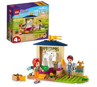 LEGO Friends Pony-Washing Stable 41696 Horse Toy with Mia Mini- Doll, Farm Animal Care Set, Gift Idea for Kids, Girls and Boys 4 Plus Years Old