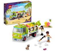 LEGO Friends Recycling Truck Toy 41712 - Set Includes Garbage Sorting Bins, Emma and River Mini Dolls, Educational Learning Toys for Kids 6+ Years Old, Great Gift for Boys and Girls