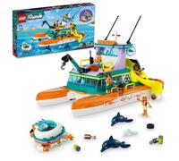 LEGO Friends Sea Rescue Boat 41734 Building Toy Set (717 Pieces)