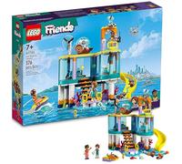 LEGO Friends Sea Rescue Center 41736 Building Toy for Ages 7+, with 3 Mini-Dolls, 2 Otters, a Seahorse, Turtle and Water Scooter, a Great Birthday Gift for Pretend Ocean Rescue Play