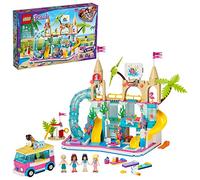 LEGO Friends Summer Fun Water Park 41430 Set Featuring Friends Stephanie, Emma, Olivia and Mason Buildable Mini-Doll Figures, Perfect Set for Creative Play, New 2020 (1,001 Pieces)