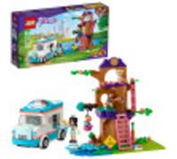 LEGO Friends Vet Clinic Ambulance 41445 Building Kit; Collectible Toy with Ambulance Rabbit and Kitten Toys Childrens Vet Kit and Olivia and Emma Mi