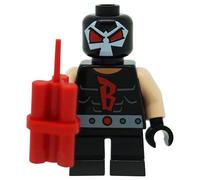 LEGO Genuine DC Bane *SHORT LEGS* Minifigure SPLIT from 76062 Mighty Micros Set