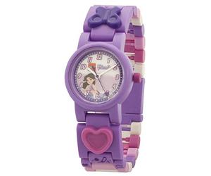 Lego Girls Analogue Classic Quartz Watch with Plastic Strap 8021223