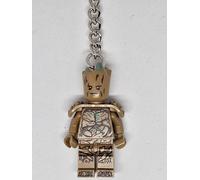 LEGO Marvel - Groot Key Chain, Brown, S