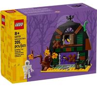 LEGO Halloween Barn - Play & Display Toy with a Skeleton Minifigure and Spooky Accessories incl. a Bat & Lamps - Creative Gift for 8+ Year Old Boys and Girls - 40721