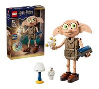Lego Harry Potter 2 In 1 Dobby The Free Elf Toy - Model Kit Transforms Into A Kreacher Figure - Diy Kids Bedroom Decor - Gift