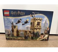 LEGO Harry Potter Hogwarts Castle: Flying Lessons Set with 6 Collectible Minifigures incl. Draco Malfoy & Professor McGonagall, Role Play Toy for Wizarding World Fans, 9+ Year Old Boys & Girls, 76447