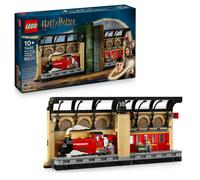LEGO Harry Potter Book Nook: Hogwarts Express Set with a Train Toy, 2 Minifgures incl. Ron Weasley, plus Hedwig and Scabbers Figures - Wizarding World Gift for 10+ Year Old Boys, Girls & Fans - 76450