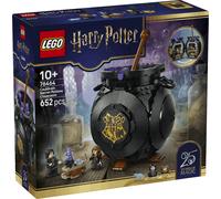 LEGO Harry Potter Cauldron: Secret Potions Classroom Toy - Desk or Bedroom Decor DIY Kit with Collectible Patronus & Hermione & Snape Minifigures - Gift for 10+ Year Old Girls & Boys - 76464
